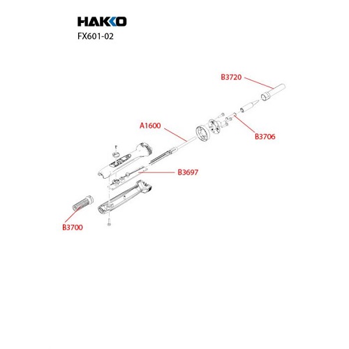 HAKKO FX-601 Паяльник